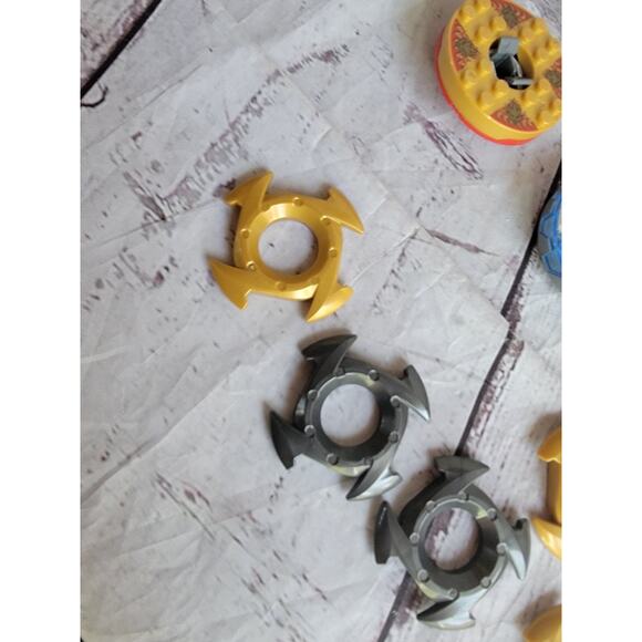 Lego Ninjago Spinner Lot Of 9 Bases And Tops - Picture 4 of 7